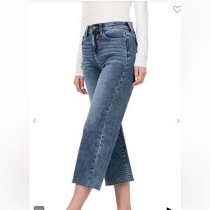 Zenana Wide Leg Crop Jeans Size 36
